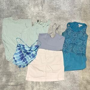 Womens Coastal Blue Beachy Bundle of 5